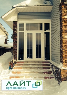 Установка пластиковых дверей