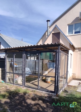 Входная группа, ламинация Антрацит