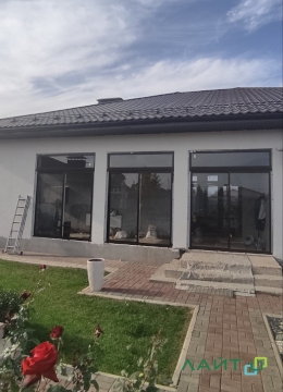 Остекление, ламинация с уличной стороны